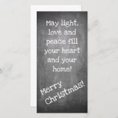 シャルボードスタイルのクリスマスモチーフ – クリスマス (正面/裏面)