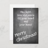 シャルボードスタイルのクリスマスモチーフ – クリスマス (正面/裏面)