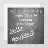 シャルボードスタイルのクリスマスモチーフ – クリスマス (正面/裏面)