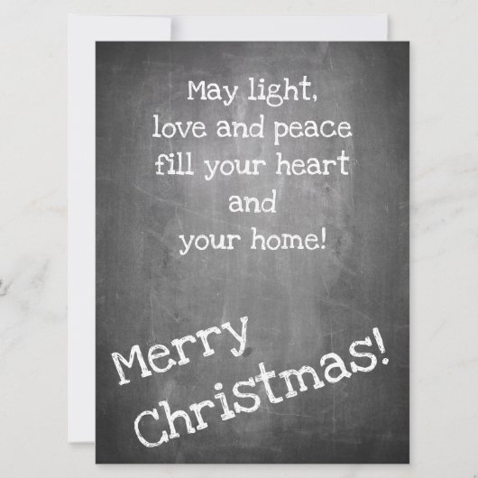 シャルボードスタイルのクリスマスモチーフ – クリスマス (正面)