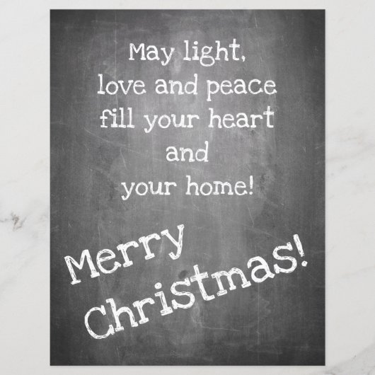 シャルボードスタイルのクリスマスモチーフ – クリスマス (正面)