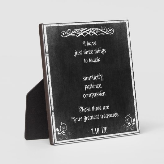 シャルボードデザインウィズラオツ感動的引用文 フォトプラーク (正面)