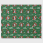 シャルボードバディザ小妖精や小人 |スターバストパターン ラッピングペーパー (フラット)