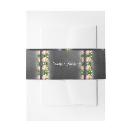 シャルボードバラ結婚式招待状ベリーバンド 招待状ベリーバンド