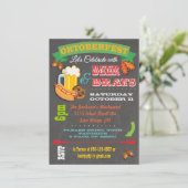 シャルボードビールブラッツオクトバーフェストパーティー招待状 招待状 (スタンド正面)