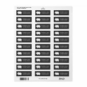 シャルボードピギー住所 シール (フルシート)