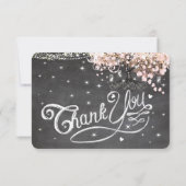 シャルボードピンクハートリーフツリーサンキュー サンキューカード (裏面)