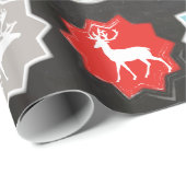 シャルボードファミリー写真クリスマストナカイ ラッピングペーパー (ロールコーナー)