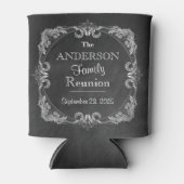 シャルボードファミリー懇親会タイポグラフィ 缶クーラー (正面)