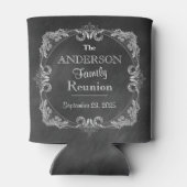 シャルボードファミリー懇親会タイポグラフィ 缶クーラー (裏面)