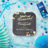 シャルボードファラ退職した先生パーティー ペーパープレート (パーティー)