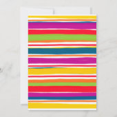 シャルボードフィエスタ誕生日招待状メキシコ 招待状 (裏面)