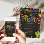 シャルボードフィエスタ誕生日招待状 招待状