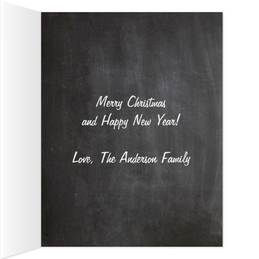 シャルボードフォトエクストララージクリスマス (内側(右))