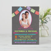 シャルボードフォトメキシコフィエスタリハーサルディナー 招待状 (スタンド正面)