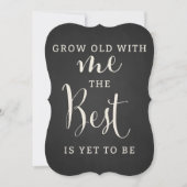 シャルボードフォーエバー&常時結婚式招待状 招待状 (正面)