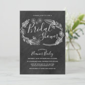 シャルボードフローラカントリーブライダルシャワー 招待状 (スタンド正面)
