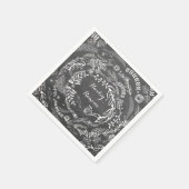 シャルボードフローラガーランド スタンダードカクテルナプキン (角)