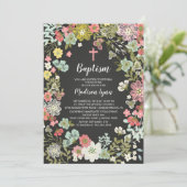 シャルボードフローラガールズバプテスマ招待状 招待状 (スタンド正面)