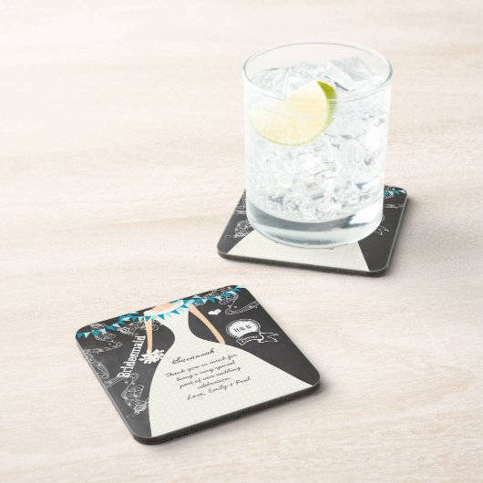 シャルボードブライド&グルームズコ結婚ースター コースター (右側)