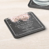 シャルボードブライド&グルームズコ結婚ースター コースター (左側)