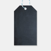 シャルボードブルーバー（ユダヤ教の）バル・ミツバーサンキュー ギフトタグ (裏面)