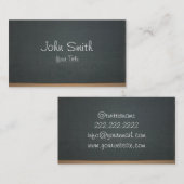 シャルボードプロフェッショナルスクール先生講師 名刺 (正面/裏面)