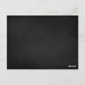 シャルボードプールパーティー1st誕生日招待状 ポストカード (裏面)