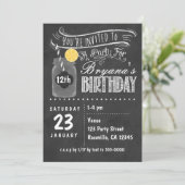 シャルボードメイスンジャーバースデーパーティ招待状 招待状 (スタンド正面)