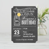 シャルボードメイスンジャーバースデーパーティ招待状 招待状 (スタンド正面)