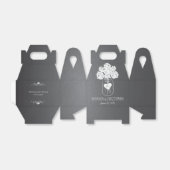 シャルボードメイスンジャールフローラパーソナライズされたビーフボックス フェイバーボックス (折り畳みなし)