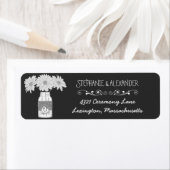 シャルボードメイスンジャー結婚ズ差出人住所ラベ ラベル (インサイチュ)