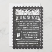 シャルボードメキシカンフィエスタリハーサルディナー 招待状 (正面)