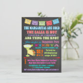 シャルボードメキシカンフィエスタ婚約パーティ 招待状 (スタンド正面)