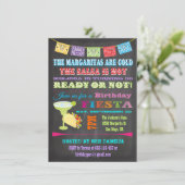 シャルボードメキシカンフェスタ誕生日パーティー 招待状 (スタンド正面)