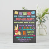 シャルボードメキシカンフェスタ誕生日パーティー 招待状 (スタンド正面)