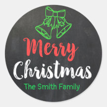 シャルボードメリークリスマスベルズホリデーパーソナル