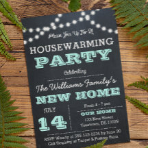 シャルボードライツアクア引っ越し祝いパーティー招待状