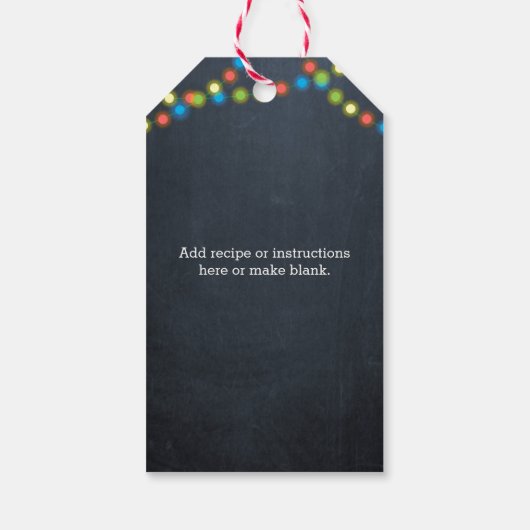 シャルボードライツホリデーハンドメイドギフトラベル ギフトタグ (裏面)