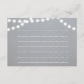 シャルボードライトティール(緑がかった色)バルミツワーノートカード ノートカード (裏面)