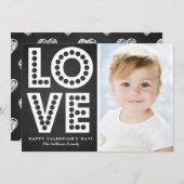 シャルボードラブマーキーバレンタインデーフラットカード シーズンカード (正面/裏面)