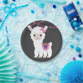 シャルボードリトルラマアルパカパーティープレート ペーパープレート (パーティー)