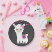 シャルボードリトルラマアルパカパーティープレート ペーパープレート (パーティー)