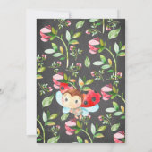 シャルボードリトルレディーレディーラディバグ1st誕生日 招待状 (裏面)