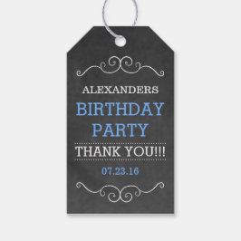 シャルボードルックバースデーパーティー ギフトタグ