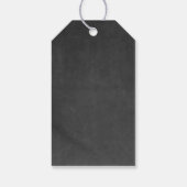 シャルボードルックバースデーパーティー ギフトタグ (裏面)