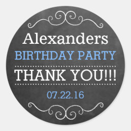 シャルボードルック – バースデーパーティー ラウンドシール