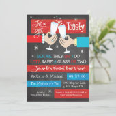 シャルボードレトロシャンパントーストリハーサルディナー 招待状 (スタンド正面)