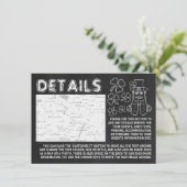 シャルボードレプレシャンセントパトリックの日詳細カード 招待状 (スタンド正面)