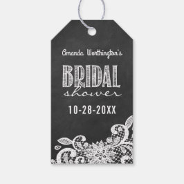 シャルボードレースブライダルシャワーお気に入りギフトタグ ギフトタグ